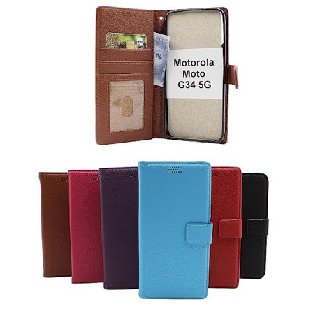 New Standcase Wallet Motorola Moto G34 5G