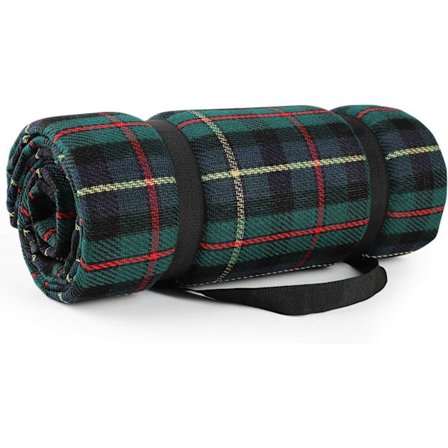 Picnic Tæppe med vandtæt bagside 200x200cm XXL, Bærbar