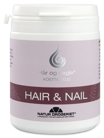 Natur Drogeriet Hair & Nail 120 stk., Helse & Madvarer, Hud, Hår & Negle, Kosttilskud Til Neglene