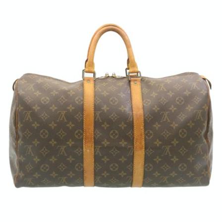 Louis Vuitton Vintage, Pre-owned Keepall 45 Bruin, Dames, Maat:ONE Size