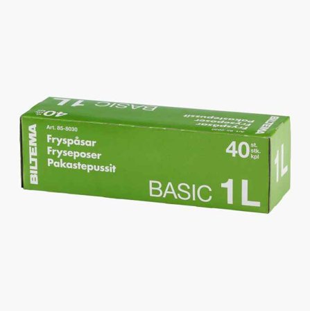 Fryspåsar basic 1 liter 50-pack
