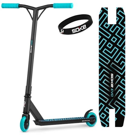 Professionel stuntscooter SOKE EVO Sort