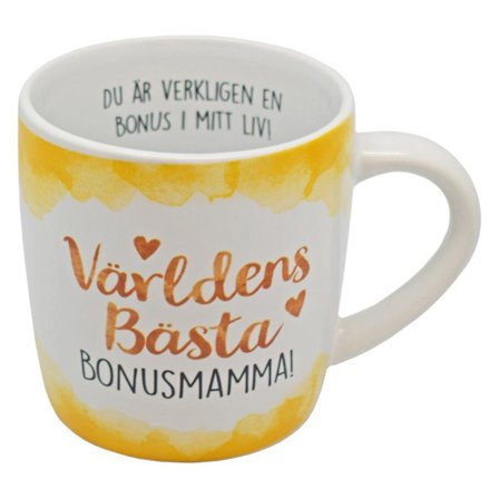 Mugg VÄRLDENS BÄSTA BONUSMAMMA