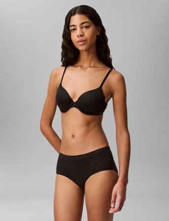 Calvin Klein Lightly Lined Fc - Black - C x 85