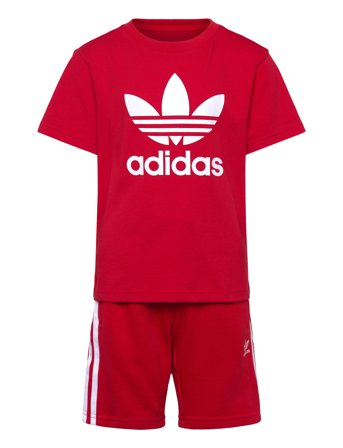 Short Tee Set Red Adidas Originals