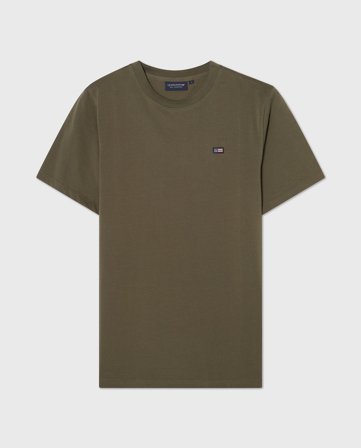 Lexington Teen classic t-shirt aus bio-baumwolle, dunkelgrün