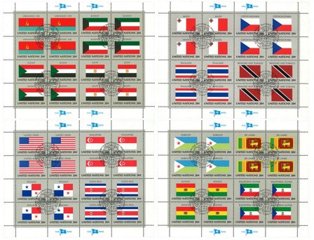 FN flag 1981 ark stemplet