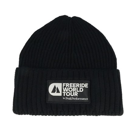Peak Performance - Sort cuff Beanie - Fwt Cornice Hat Black Cuff @ Hatstore