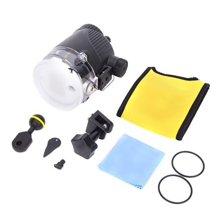 100m 328ft Vattentät Blixt Strobe 32GN för Sony / Canon / Fujifilm / Nikon Undervattenskamera Hus Dykfall