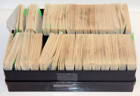 Irland - Dubletsamling i 2 kartotekskasser