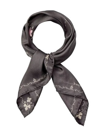Becksöndergaard Brodaria Sia Scarf - Grey - ONE SIZE