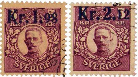 Sverige - AFA 98-99 - Stemplet