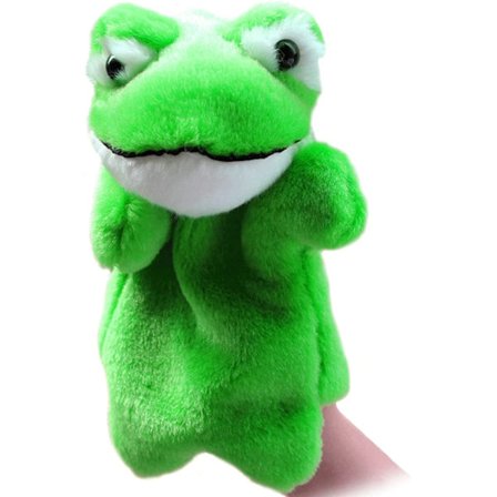 Hånddukke - Gårdens dyrevenner pedagogiske dukker Frosk