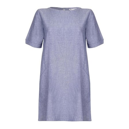 Yumi Damklänning i Chambray 10 UK Ljusblå