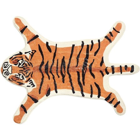 Tiger Area Rug Barnrumsmatta 32"