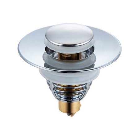 Universaali ruostumattomasta teräksestä valmistettu allas Pop Up Bounce Core -allasviemärisuodatin Hiustenkerääjä Allashuuhtelusuodatin Ammekorkki 