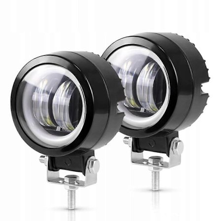 2 LED-rengashaku halogeenityövalon sarja