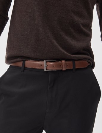 Matinique Frank Belt - Brown - 105/XL
