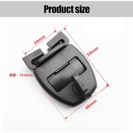 4 stk. Spa Hot Tub Dækkelåse Klips Udskiftningssæt, Hot Tub Dækkelås Reparationssæt, Klips Lås med Nøgler og Hardware, Hardware Tilbehør