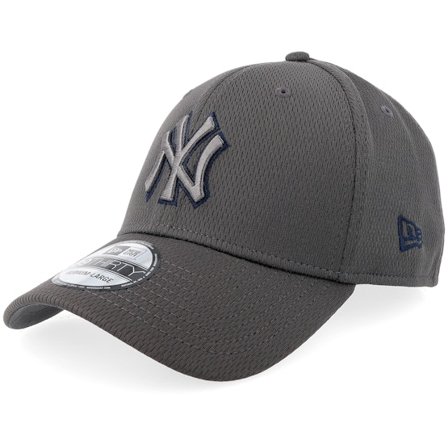 New Era - Gris flexfit Gorra - New York Yankees 39THIRTY Eg Charcoal/Charcoal Flexfit @ Hatstore