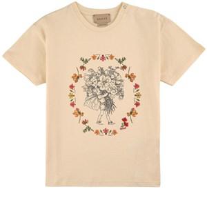 Kids - Gucci Cream Graphic T-shirt 36-48 Months - Tops - 36-48 Months - Cream