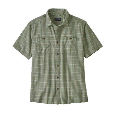 Patagonia Men's Back Step Shirt Men short-sleeved shirts Green S