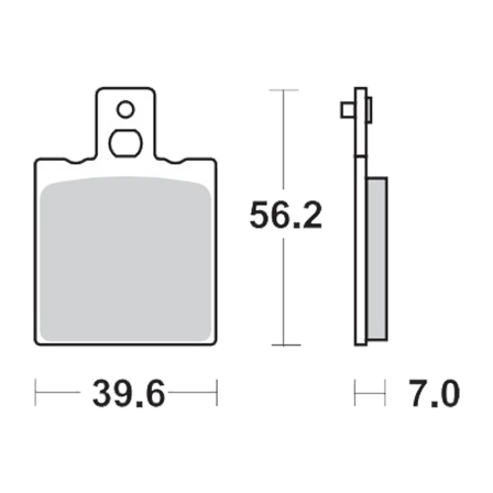 Bremseklodser For Moto-Master RoadPro Ceramic - Cagiva T4E 500 1988-1991
