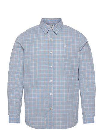Ls Stretch Check Blue Timberland