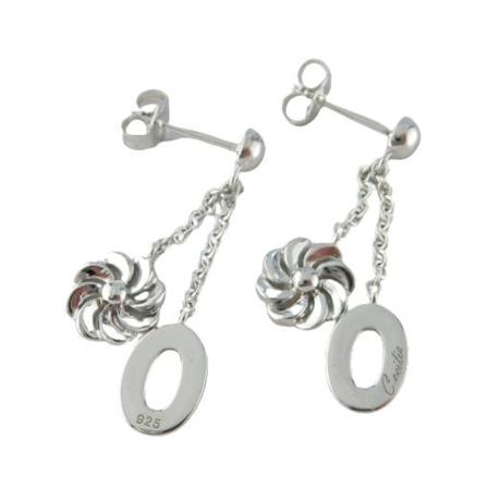 Vj Since 1890 Silverörhänge 925 Cecilia Collection Ccwome6 Silver