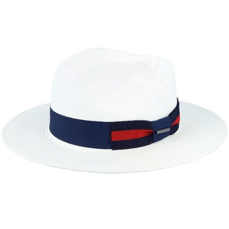 Stetson - Blanc straw Chapeau - Traveller Panama White Straw Hat @ Hatstore