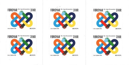 Færøerne - EUROPA 2023 Fred - Postfrisk hæfte