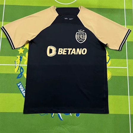 XJ-23-24 Portugalin Superliiga Sporting Lissabon pelipaita LLissabon koti- ja vieraspelipaita jalkapallopaita Ronaldo Coates S S_yux