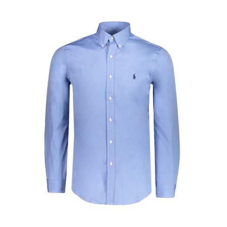 Polo Ralph Lauren, Formal Shirt Blauw, Heren, Maat:S,Katoen