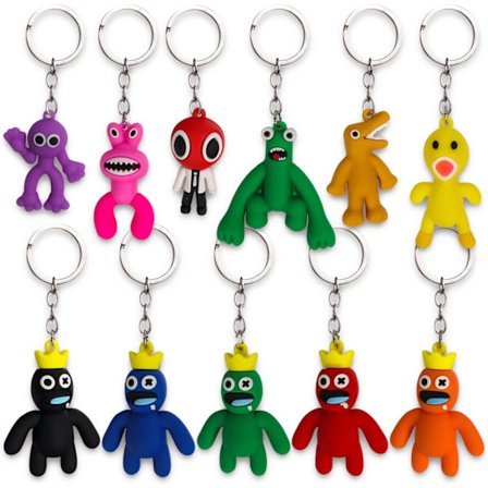 11 kpl Rainbow Friends -avainketju, Roblox Anime -avainketju Avaimenperä Avaimenperä Avaimenperä Avaimenperä Avaimenperä Sü? Hän avaimenperä[GKS]