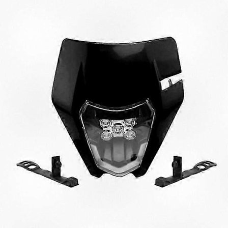 Universal LED-frontlyktplate kompatibel med KTM EXC XC SX MX Dirt Bike Motocross Supermoto Enduro motorsykkelmodeller 2007-2020-Perfet