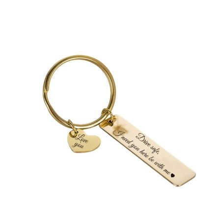 Present till par - Nyckelring i högkvalitativt material model 1