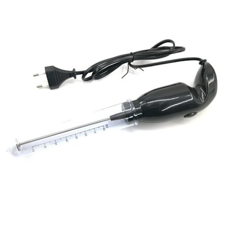 Kreikkalainen Frappe-valmistaja Sähkökäyttöinen käsisekoitin Tehokas 25w Turbo-vatkain Vispilä 15cm sekoitustikku musta