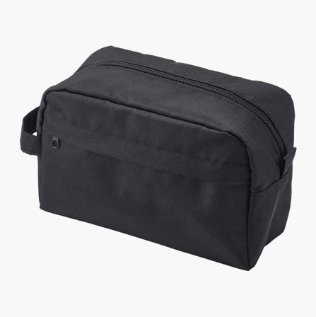 Biltema - Toalettmappe med Praktiske Lommer og Håndtak, Polyester, Mål: 23x15x10 cm