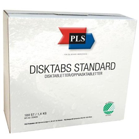 PLS Maskindisk Disktabs 100/fp - Lyreco - Städ och hygien - Diskrengöring - Maskindiskmedel