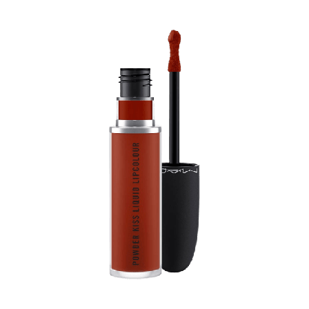 MAC Cosmetics Powder Kiss Liquid Lip Color Läppstift Dam Röd 5 ML
