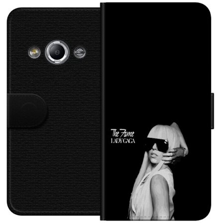 Kompatibel Tegnebogsetui til Samsung Galaxy Xcover 3 Stranger Things plakat med cyklende silhuetter og rød lynstorm i dramatisk retrodesign