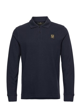 Belstaff Belstaff Long Sleeved Polo - Blue - S