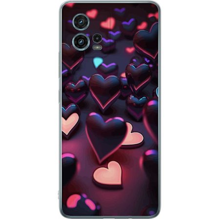 Yhteensopiva Puhelinkuori Motorola Motorola Moto G72 KeskiyönSydämet