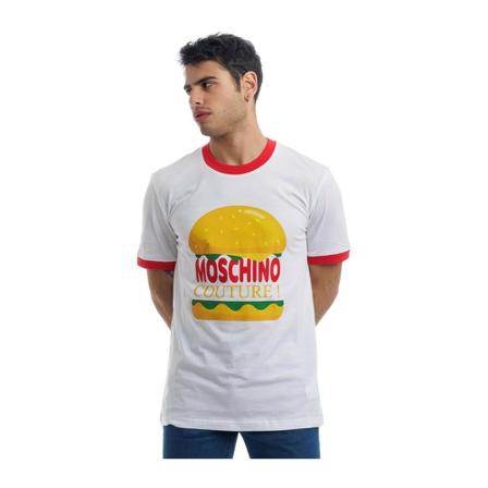 Moschino T-Shirts Hvid, Herre