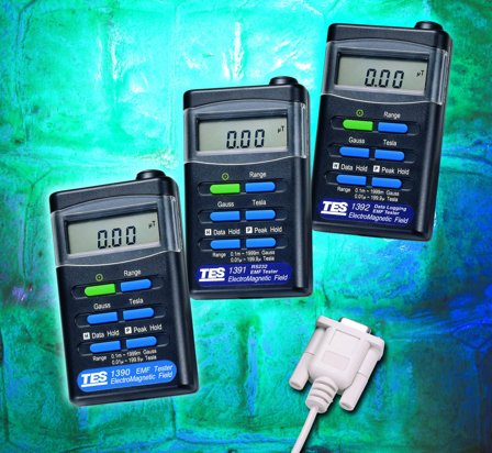 Elma 1392 EMF Felttester med loggfunksjon, Måleinstrumenter