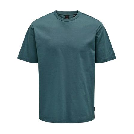 Only & Sons, T-Shirts Groen, Heren, Maat:L