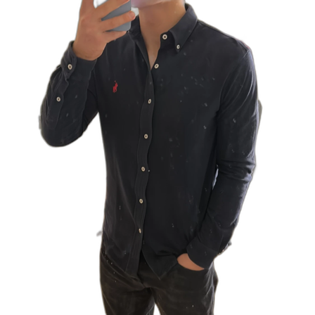 Mörkblå skjorta från Ralph Lauren
