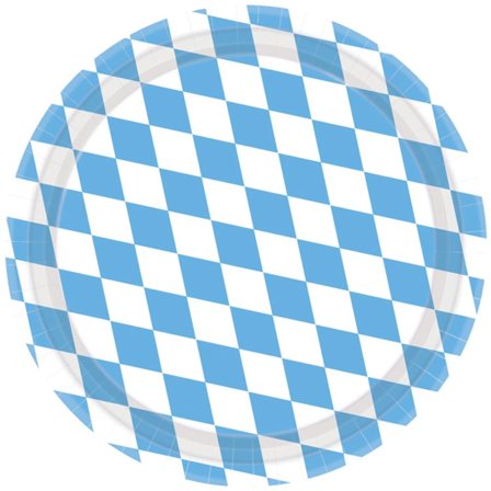 Oktoberfest Papptallerken 8-pak