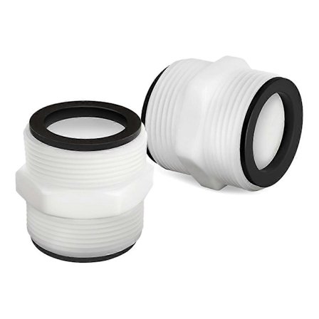 2 Pak Pool Slange Adapter 1,5 Tommer til Intex Coleman (FMY)