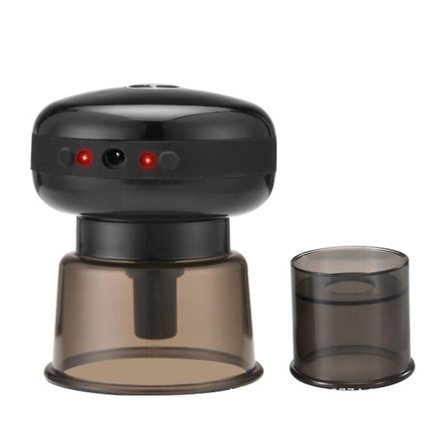 Elektrisk vakuumkopping massasjeapparat med rødt lys kropps slanking massasjeapparat Guasha skraping varme terapi massasje